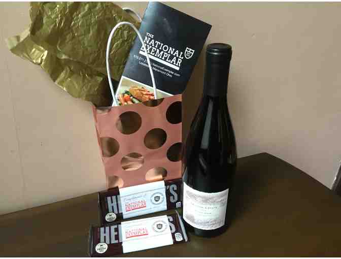 $60 Gift certificate & Bottle of wine