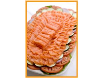 Leo's Bagels -- International fish platter for 10