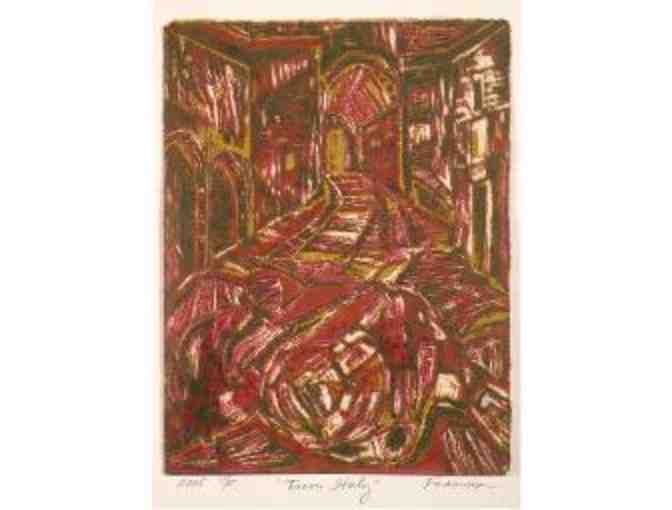 Linoleum Printmaking Classes at Studio Francia