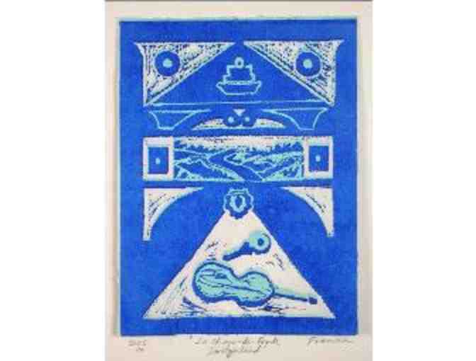 Linoleum Printmaking Classes at Studio Francia