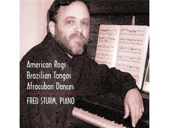 Set of five CDs by pianist Fred Sturm