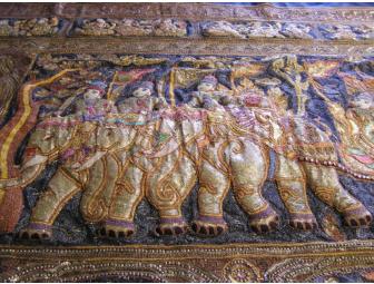 Amazing 6' x 9' Fabric Sculpture Wall Hanging