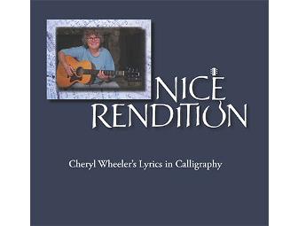Folk Singer Cheryl Wheeler Autographed Book!