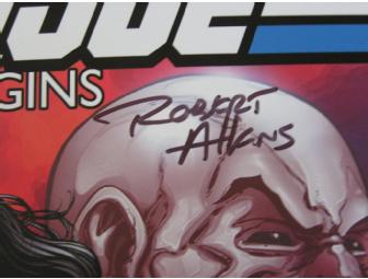2 signed copies of G.I Joe: Origins Issue #8