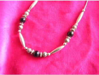 Silver & Onyx Necklaces