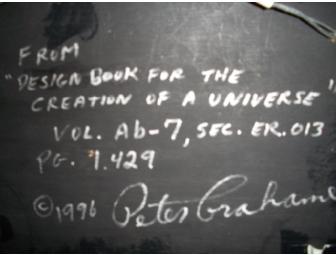'Design Book for the Creation of a Universe' - Mixed media, 1996