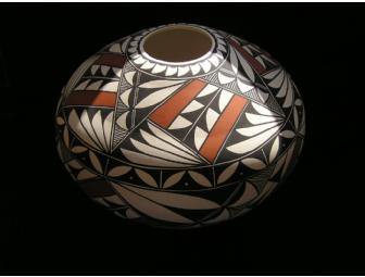 Large Pueblo Seed Pot by Laguna/Acoma Artist David Paytiamo