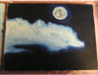 'Moon on Clouds' and 'Ocean on Clouds' by Greta Stockebrand