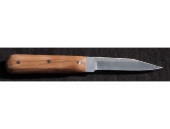 Hand-milled New Mexico (Corrales) Apricot wood handled Paring Knife