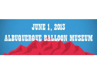 ABQ Folk Festival, June 1st at Balloon Museum Park - Two Adult Passes