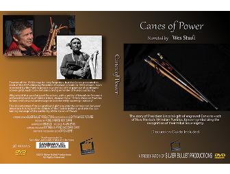 DVD 'Canes of Power and Ancient Pathways: Modern Leaders' signed by Wes Studi