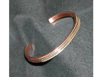 The Wonder Bracelet, made by Pat Skyking, Navajo artist and silversmith