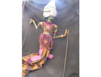 Indonesian Wayang Shadow Puppet from Gallery One