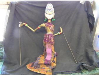 Indonesian Wayang Shadow Puppet from Gallery One