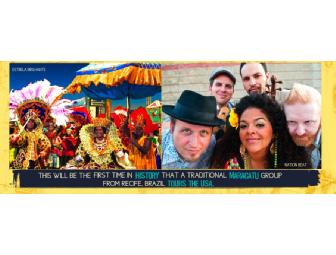 Four tix to a BRAZILIAN EXTRAVAGANZA at the NHCC!!!