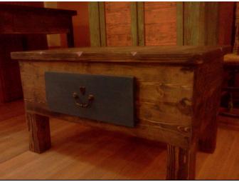 Southwestern Rustic Coffee Table Designed and Made by Students at CEC
