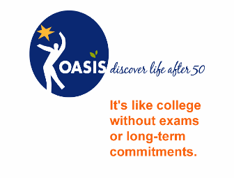 OASIS gift certificate for classes or trips
