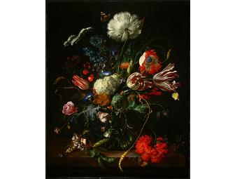Jan Davidsz de Heem's 'Vase of Flowers' Print