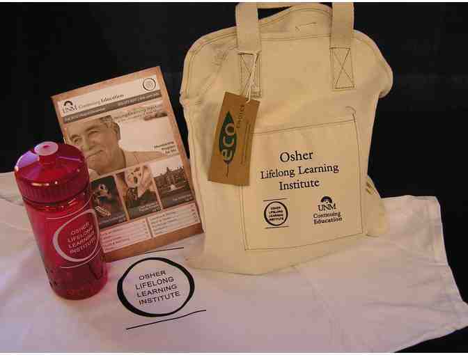 Osher Lifelong Learning Institute at UNM Course and membership and goodie bag