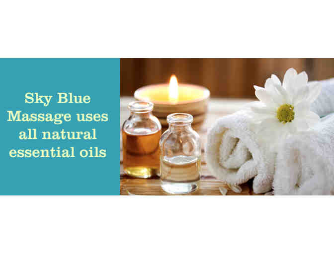 60 minute Aromatherapy massage in Old Town Albuquerque with Joanna Dunn, #7614