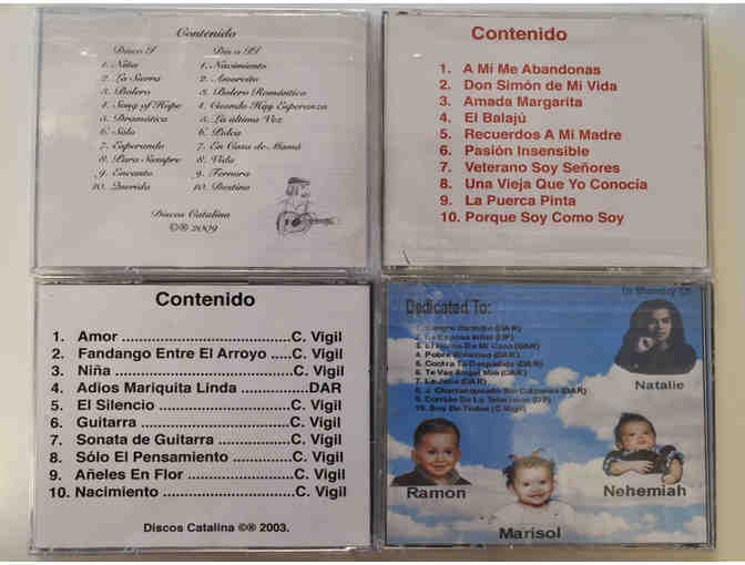 Four CDs from New Mexican Living Treasure Cipriano Vigil (2 of 3)