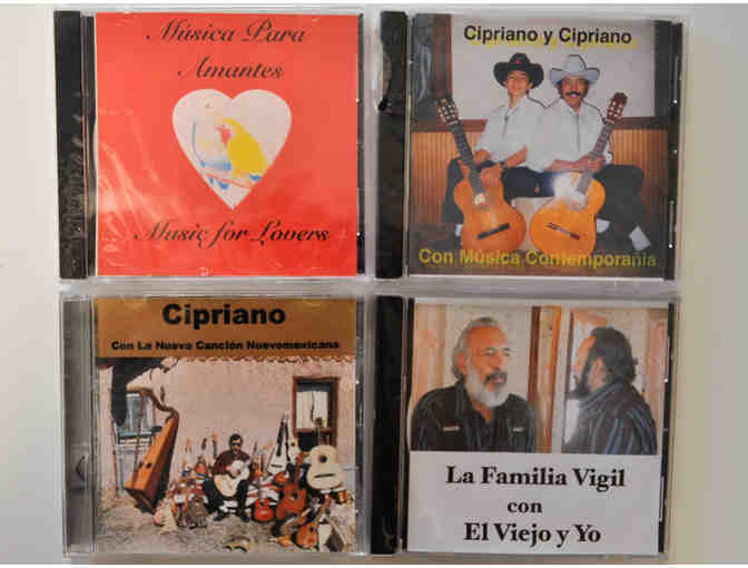 Four CDs from New Mexico Living Treasure Cipriano Vigil (1 of 3)