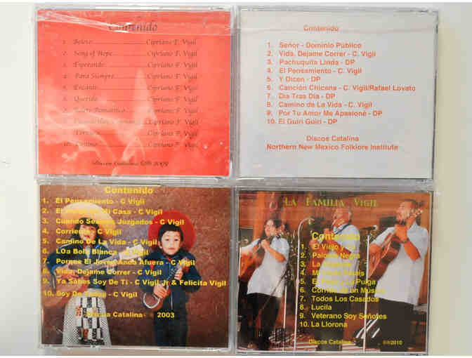 Four CDs from New Mexico Living Treasure Cipriano Vigil (1 of 3)