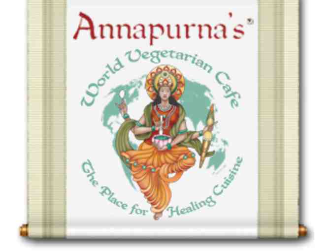 $50 Annapurna's World Vegetarian Restaurant Gift Card