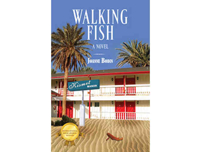 'Walking Fish: A Novel' & 'Piggybacked' + visit by Award winning author,Joanne Bodin(1/2)