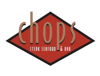 $75 Gift Card to Chops Steakhouse