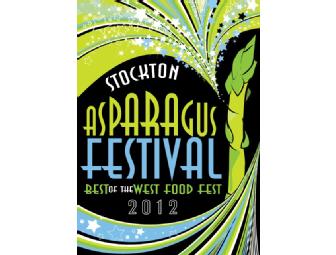 Family Pack for 4 - 27th Annual Stockton Asparagus Festival