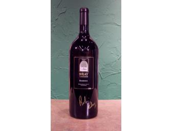 Two Wine Magnums from Bray Vineyards - Signed by Owner & Winemaker