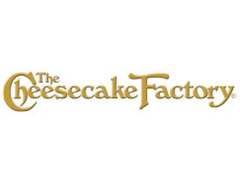 $25 Gift Certificate to The Cheesecake Factory