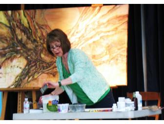'Let's Paint a Masterpiece'  Class for 8 with Gayle Rappaport-Weiland + DVD