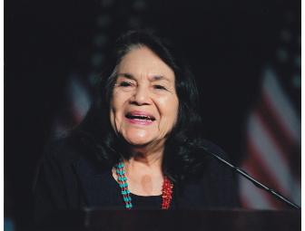 Dinner for Three with Social Justice Icon Dolores Huerta