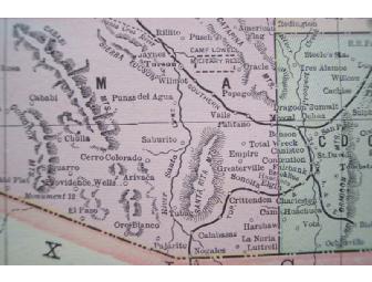 1892 Map of Arizona