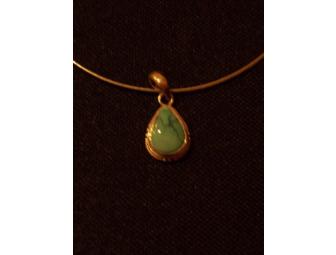 Turquoise Pendant on Sterling Silver
