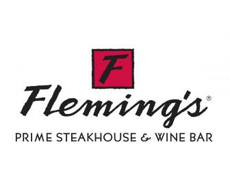 Fleming's Prime Steakhouse & Wine Bar- $100 Gift Certificate