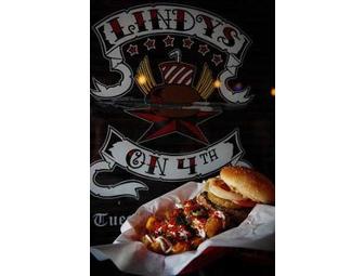 Lindy's On 4th $25 Gift Certificate