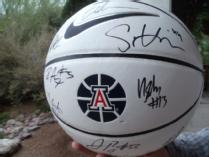 University of Arizona Men's Basketball signed by 2011-2012 Team