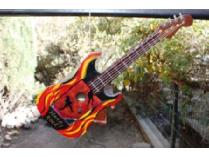 Hard Rock Guitar Bird House created by Kristy Thomas