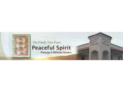 One Wellness Package from Peaceful Spirit Massage and Wellness Centers