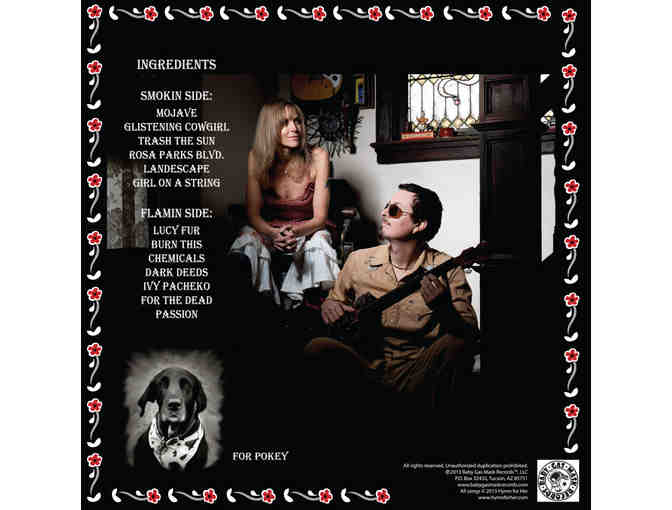 Hymn for Her 2013 Lucy & Wayne's Smokin Flames RED 12 inch vinyl full length album