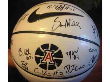 University of Arizona Men's Basketball signed by 2014-2015 Team
