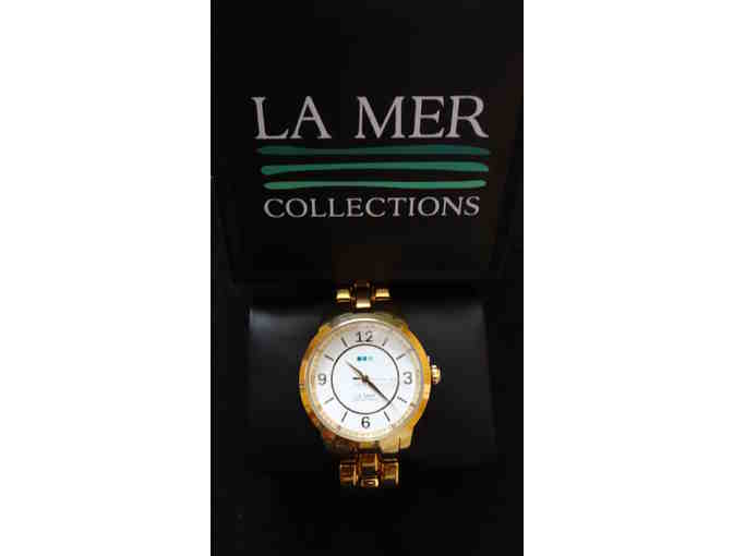 Gold Plated La Mer Men's Watch