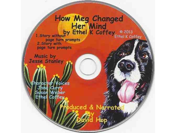 How Meg Changed Her Mind (Children's Book and Audio CD) Signed by Author Ethel Coffey -3