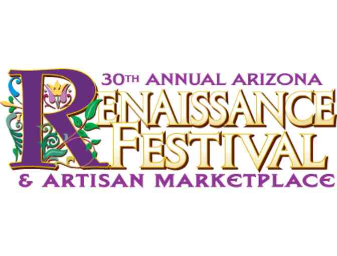Arizona Renaissance Festival- Family Admission Certificate (2 Adults & 2 Children)