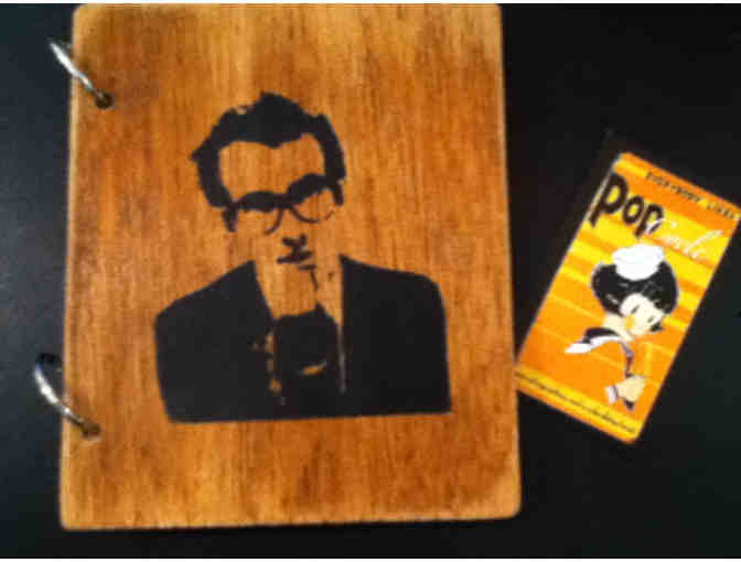 Pop-Cycle Gift Set with T-shirt, art poster, and $25 gift certificate