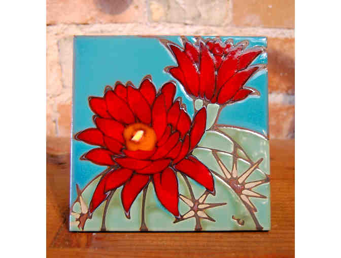Desert Flora Coasters/Trivets: Set of 3 (6"x6") by Carly Quinn - Photo 3