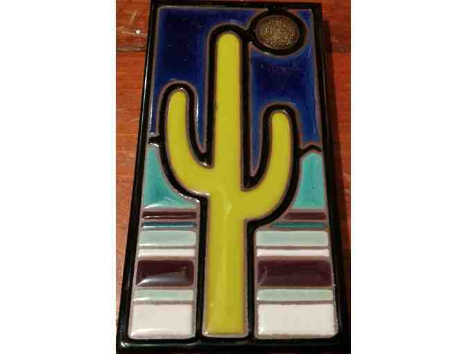 Desert Flora Coasters/Trivets: Set of 2 (3'x6') by Carly Quinn